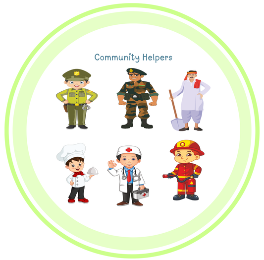 Community Helpers Cutouts (Set of 6)