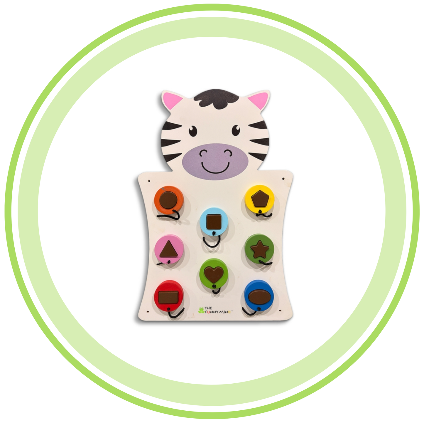 Zebra Activity Wall Panel