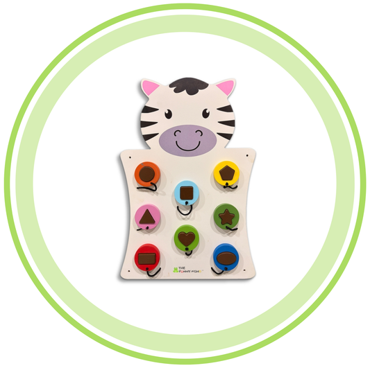 Zebra Activity Wall Panel