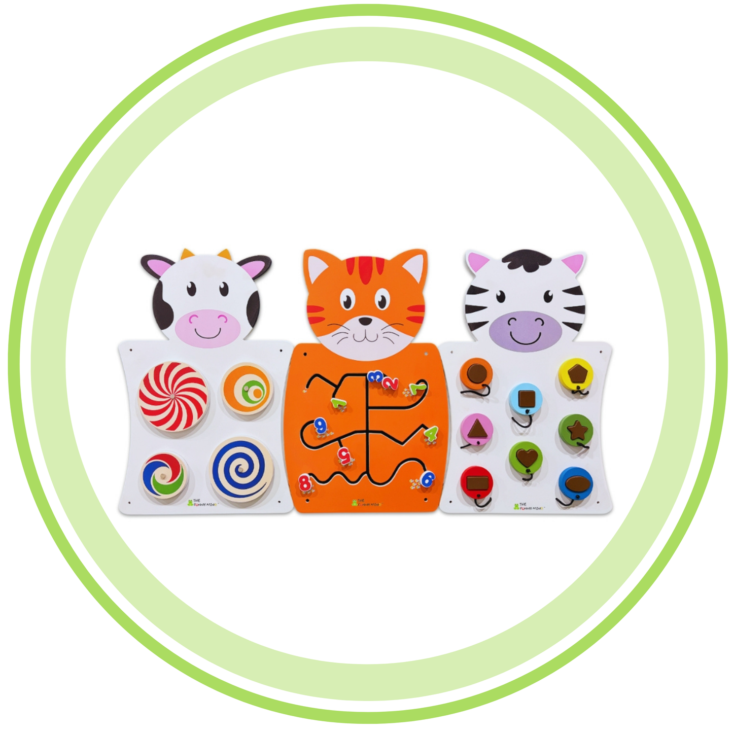 Activity Wall Panels (Set of 3)