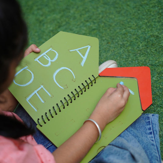 Hindi , English and Math Chalk Book