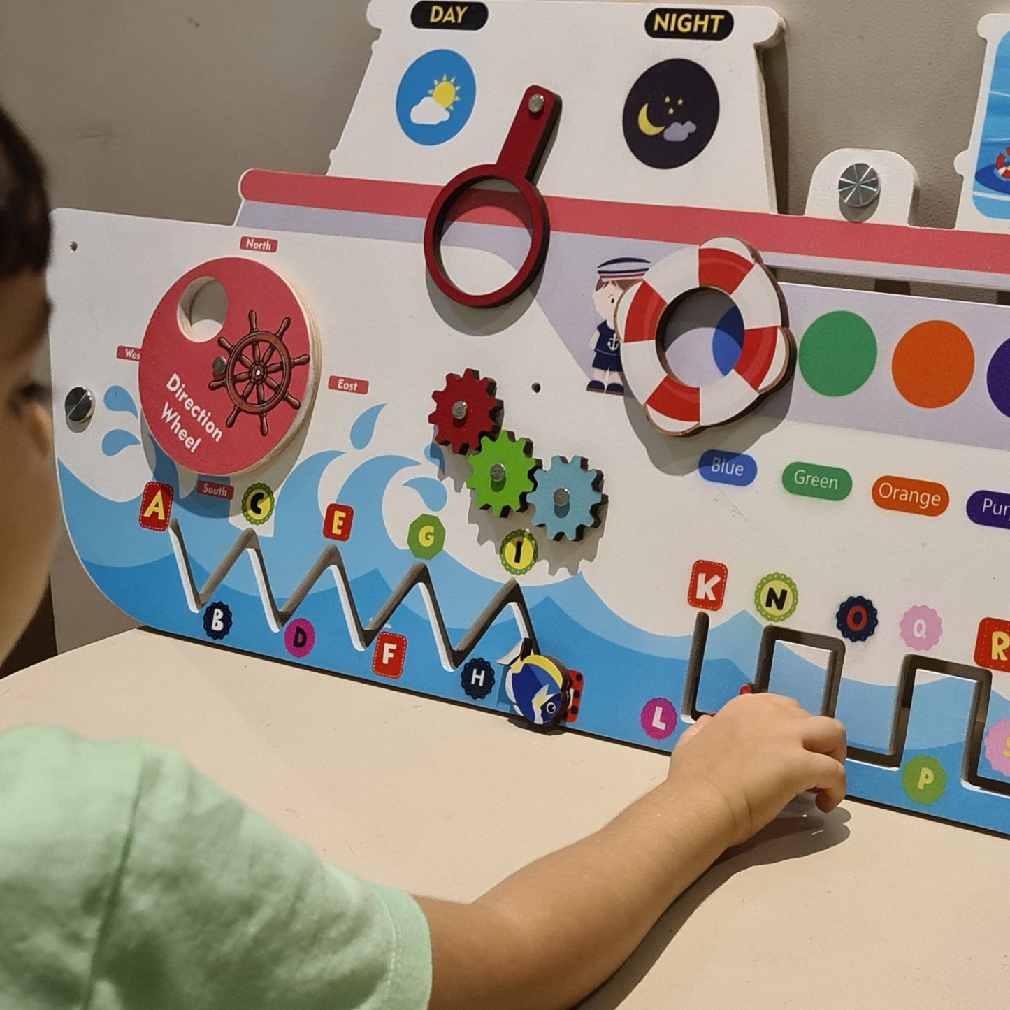Sea Ship Rugged Busy Board