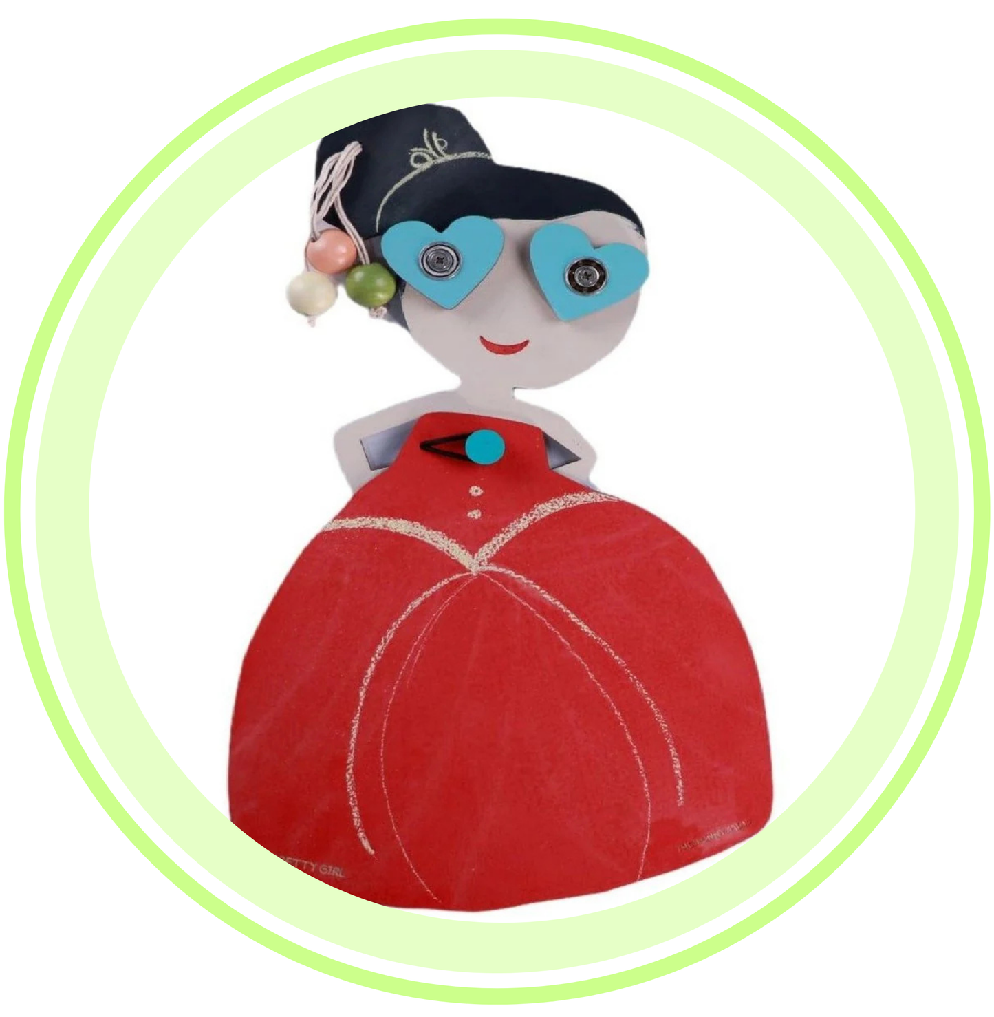 Doll Chalk Board
