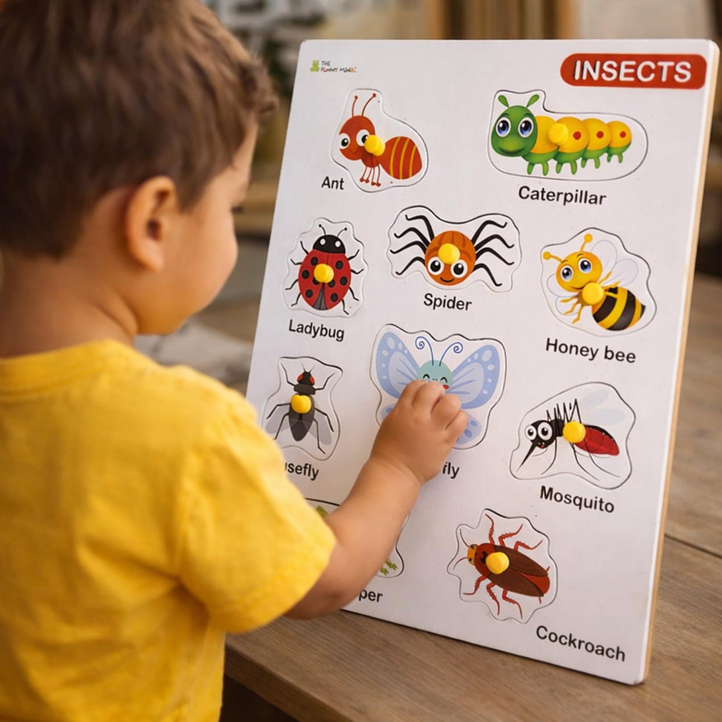 Wooden Insects Puzzle