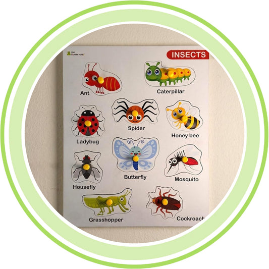 Wooden Insects Puzzle