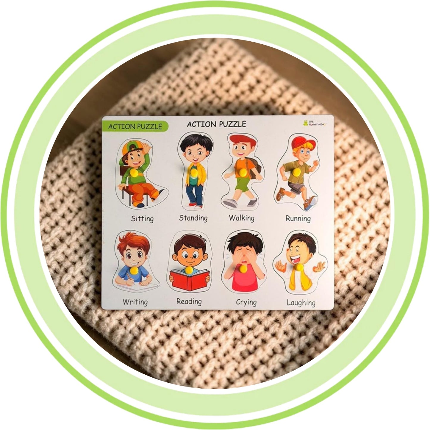 Action Wooden Puzzle