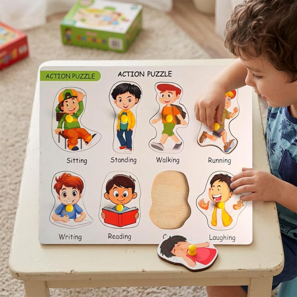 Action Wooden Puzzle