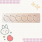 Pattern Tracing Board, Wooden, Set of 4