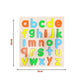 Wooden Colorful Small Alphabet Puzzle