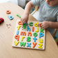 Wooden Colorful Small Alphabet Puzzle