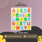 Wooden Colorful Capital Alphabet Puzzle
