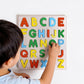 Wooden Colorful Capital Alphabet Puzzle
