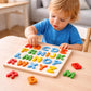 Wooden Colorful Capital Alphabet Puzzle