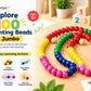 The Funny Mind Jumbo Counting Beads Wooden Toy, 100 Beads