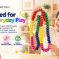 The Funny Mind Jumbo Counting Beads Wooden Toy, 100 Beads