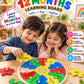The Funny Mind™ 12 Months of the Year Wooden knob Puzzle, 11.8x9.5 Inch