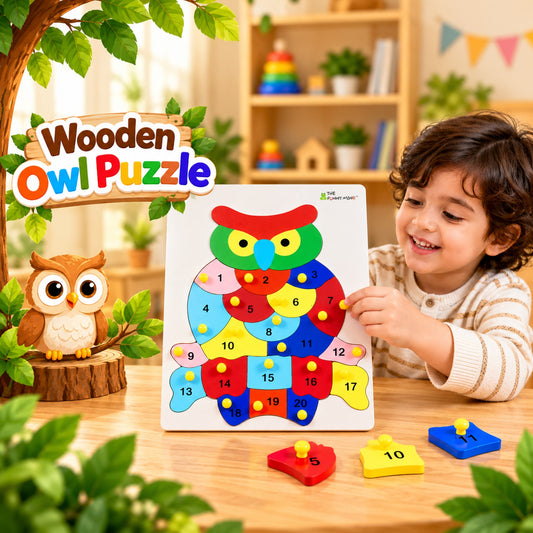 Wooden Owl Puzzle