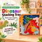 Dinosaur Stacking Tray