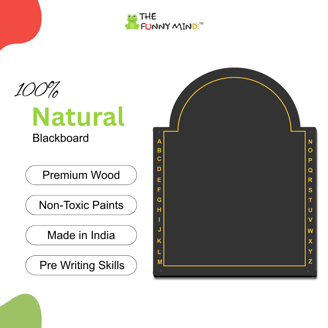 Designer Frameless Chalk Board 23x18 inch