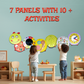 Caterpillar Activity Wall Panel