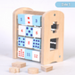 4 in 1 Mini Colorful Birchwood Abacus