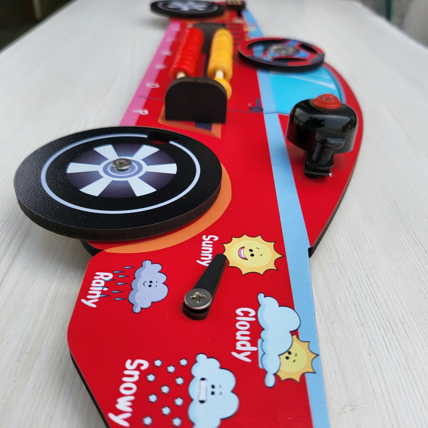 Racing Car Busy Board