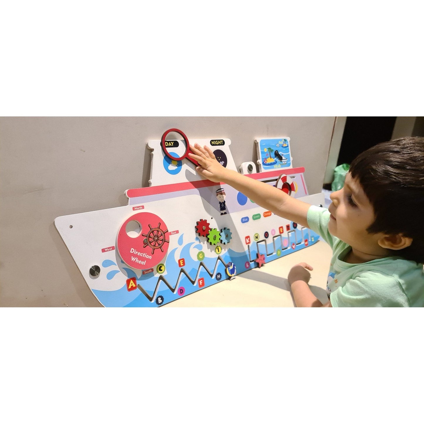Sea Ship Rugged Busy Board