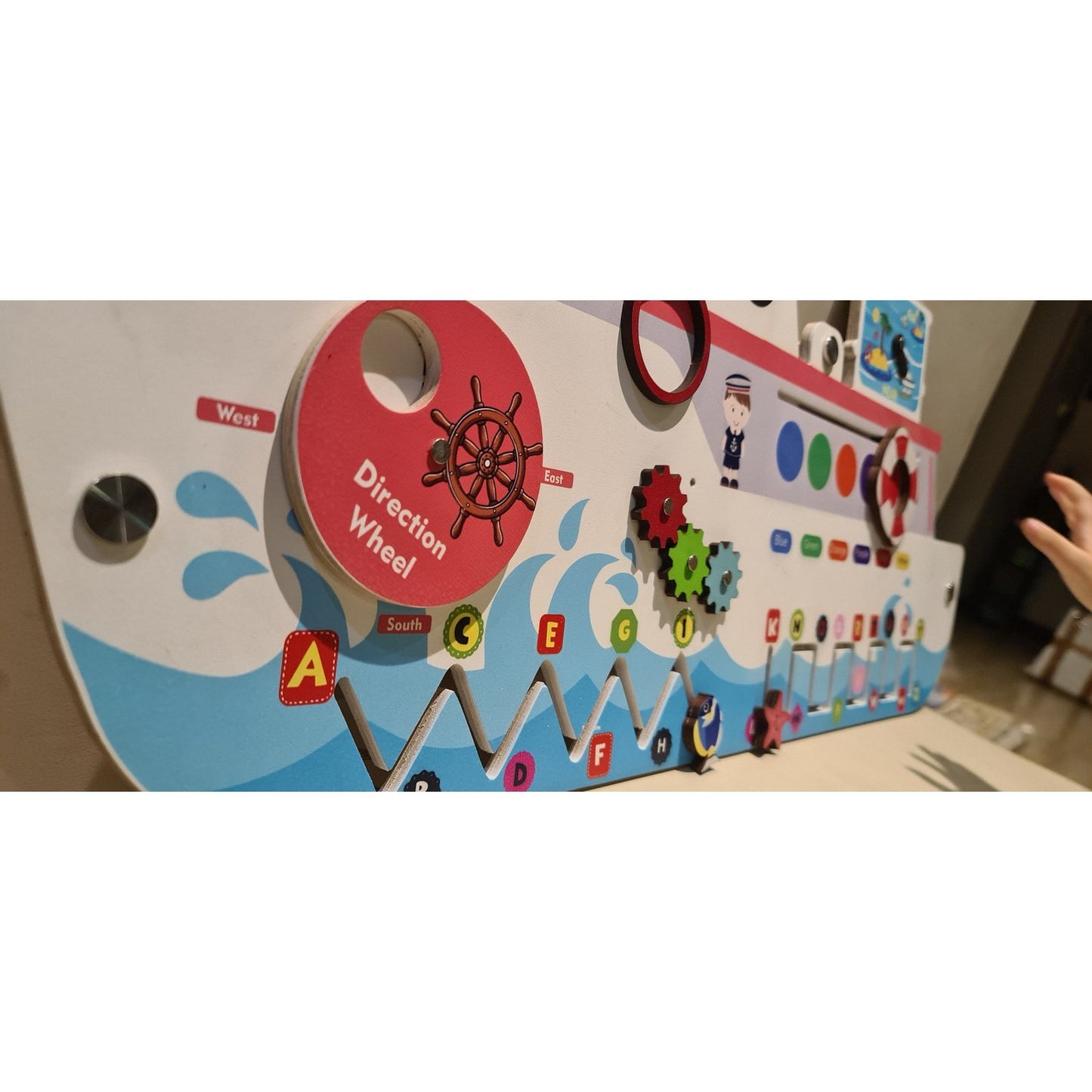 Sea Ship Rugged Busy Board