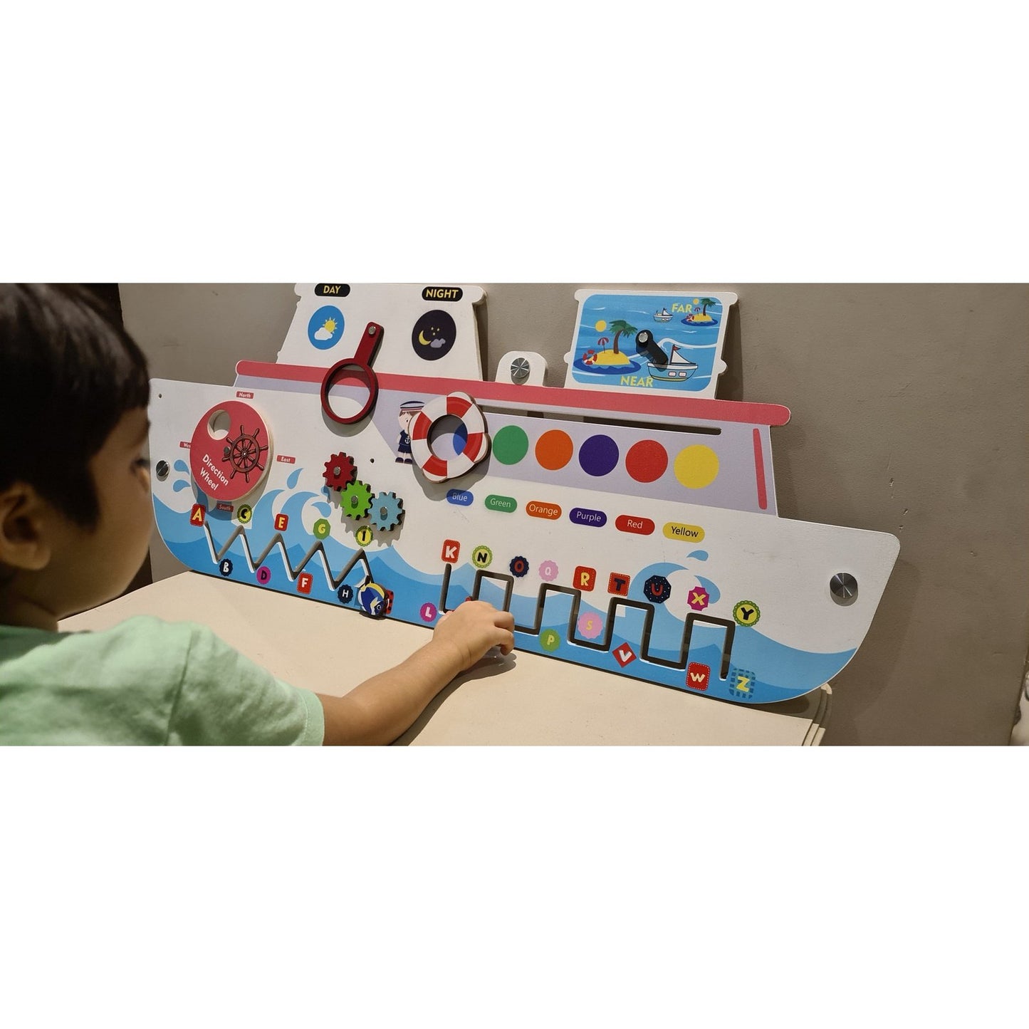 Sea Ship Rugged Busy Board