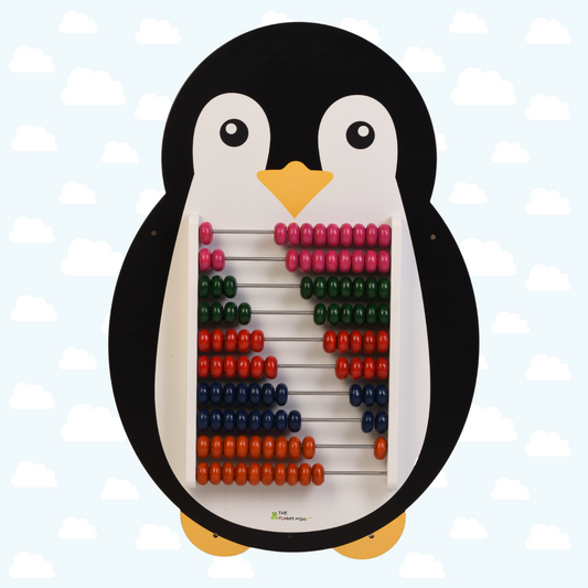 Penguin Wooden Abacus and Learning Play Center