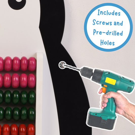 Penguin Wooden Abacus and Learning Play Center