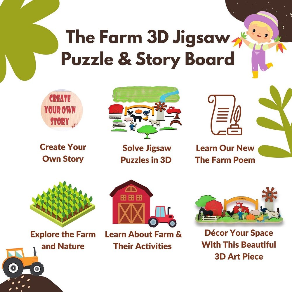 the farm 3D story board benefits