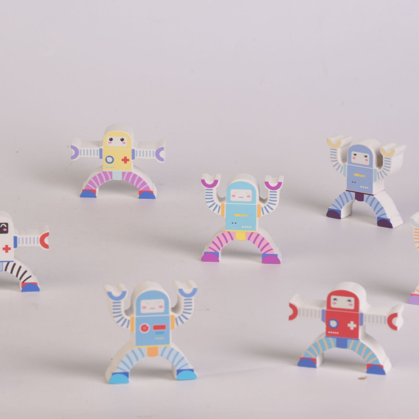 Robot Stacking Games Set of 10