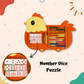 The Counting Hen Montessori Activity Panel