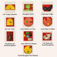 the funny mind the talking train activities wall panel