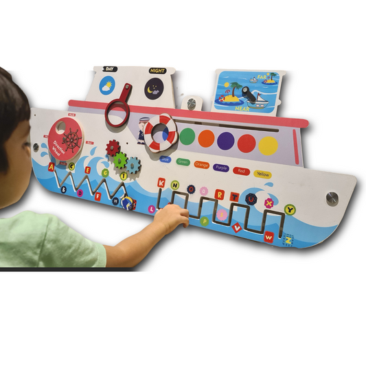 Sea Ship Rugged Busy Board