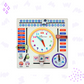 Jumbo Teaching Clock and Calendar