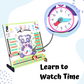 Panda Teaching Clock and Calendar