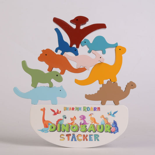 Dinosaur Stacking Toy Set