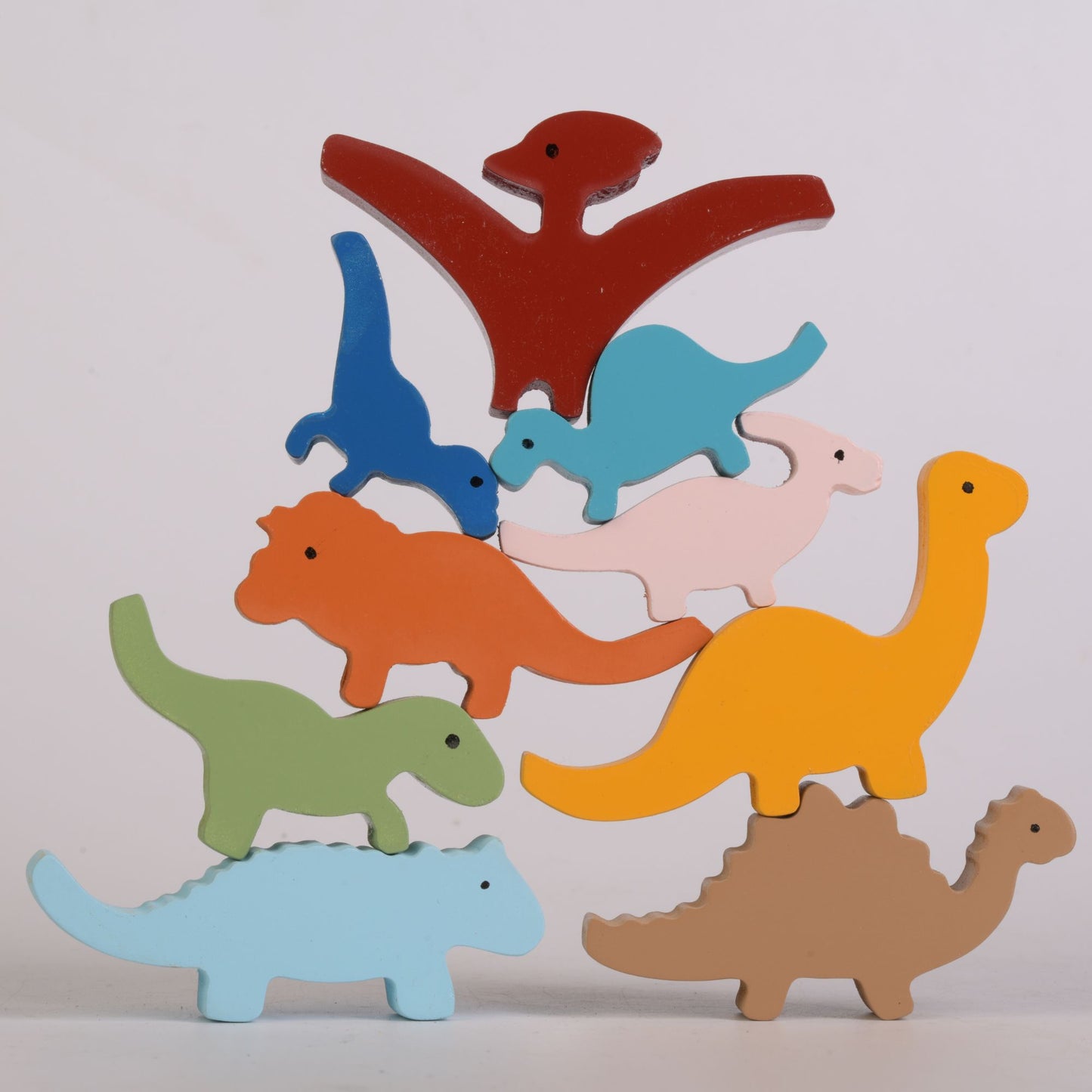 Dinosaur Stacking Toy Set