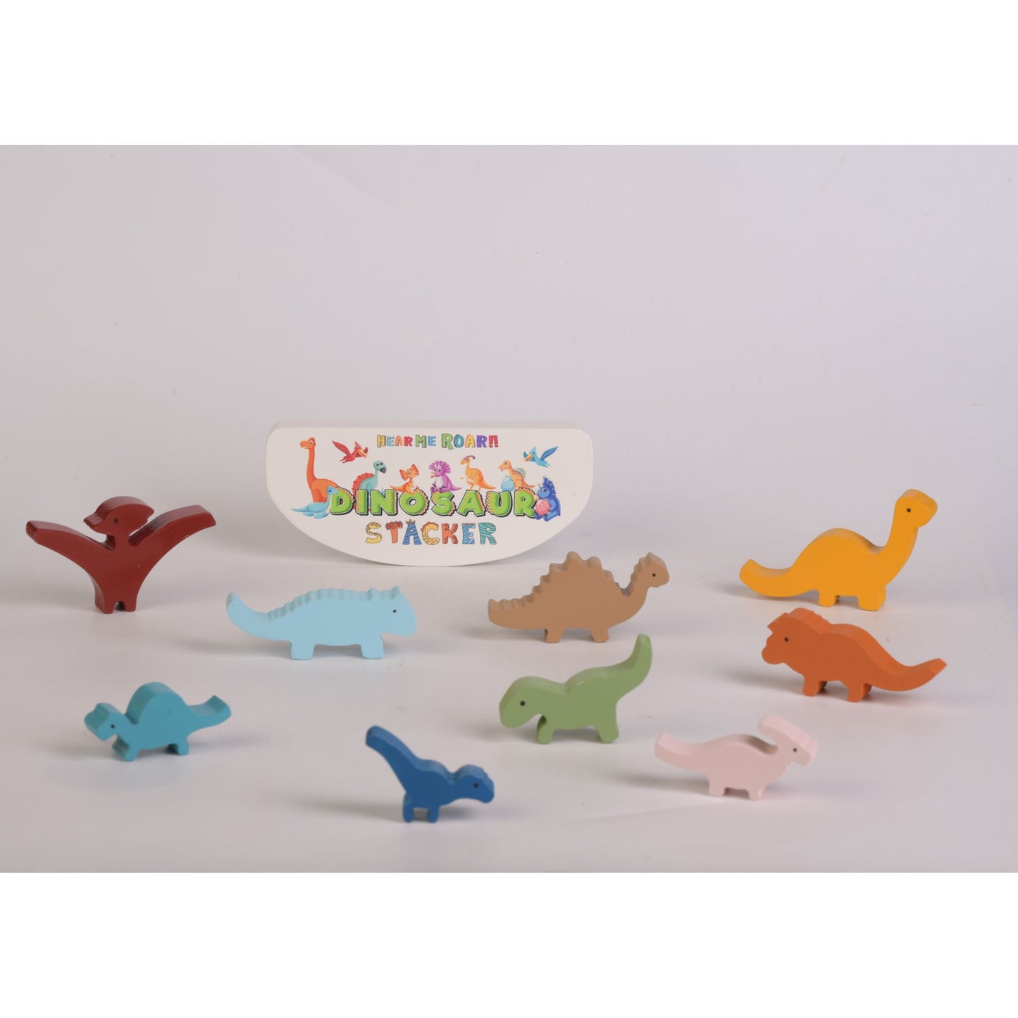 Dinosaur Stacking Toy Set