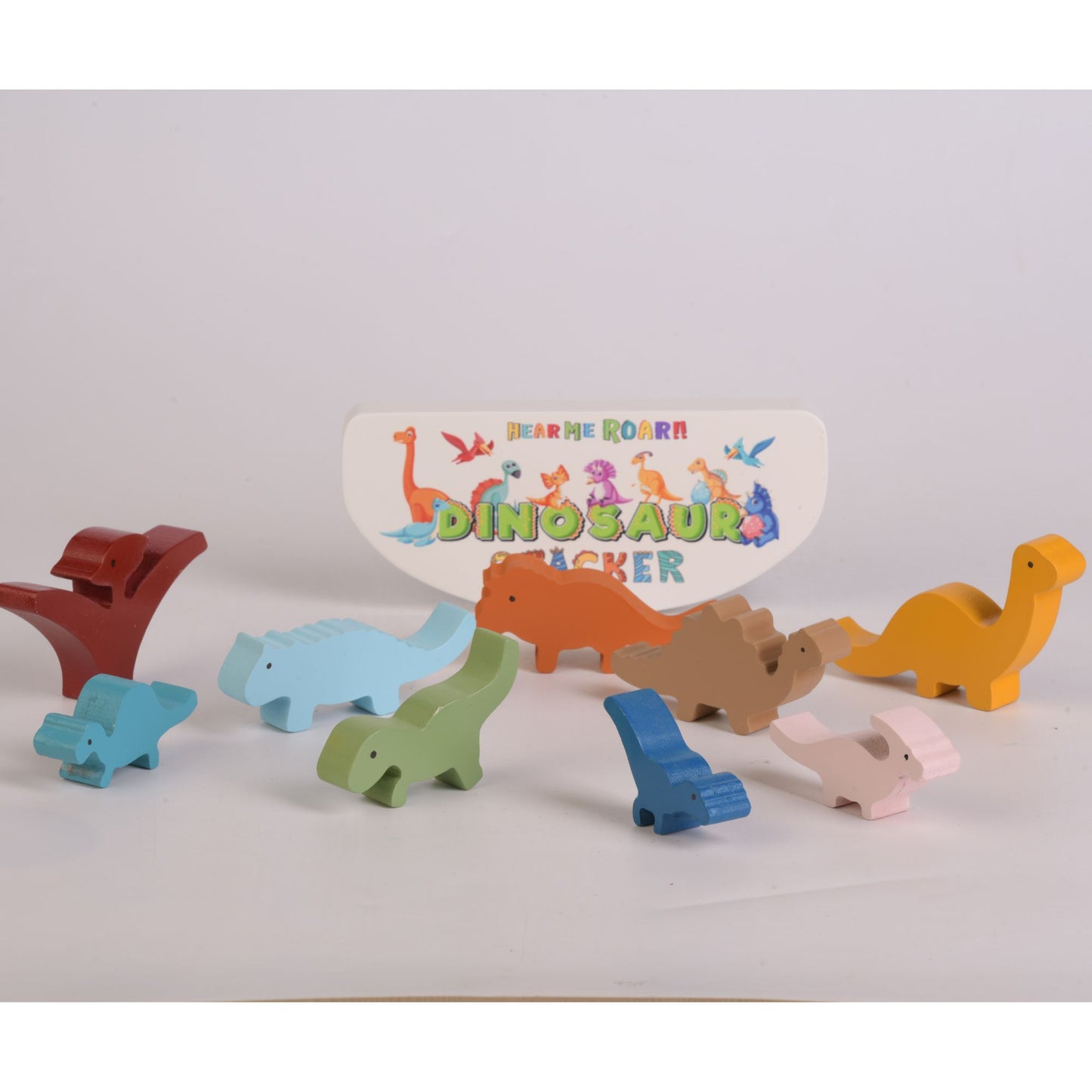 Dinosaur Stacking Toy Set