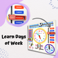 Jumbo Teaching Clock and Calendar