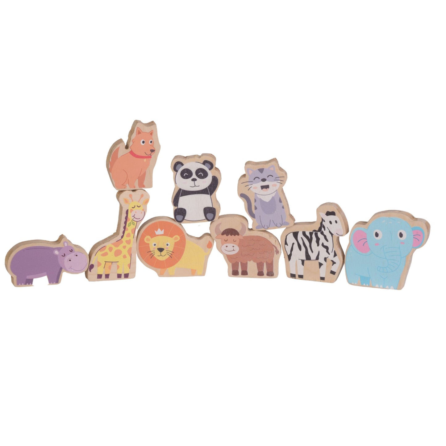 Animal Stacking Toy Set of 9