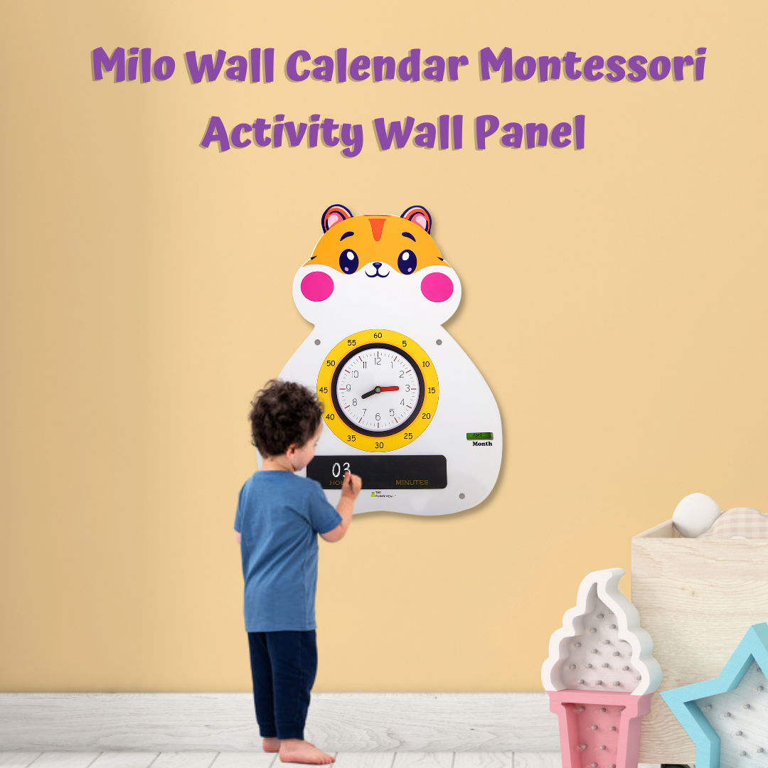 Milo Wall Calendar Montessori Activity Panel
