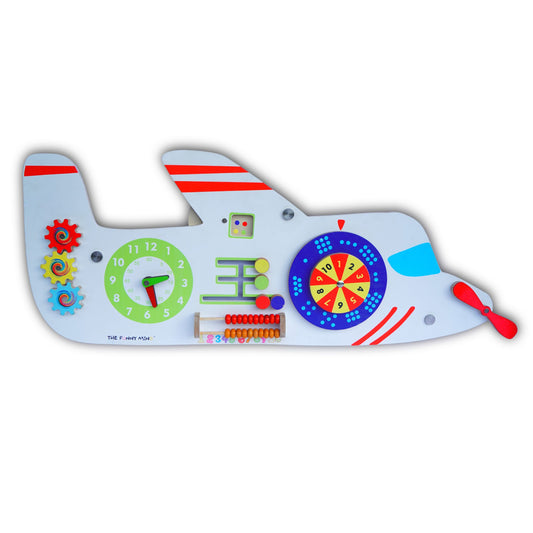 Aeroplane Rugged Wall Busy Board