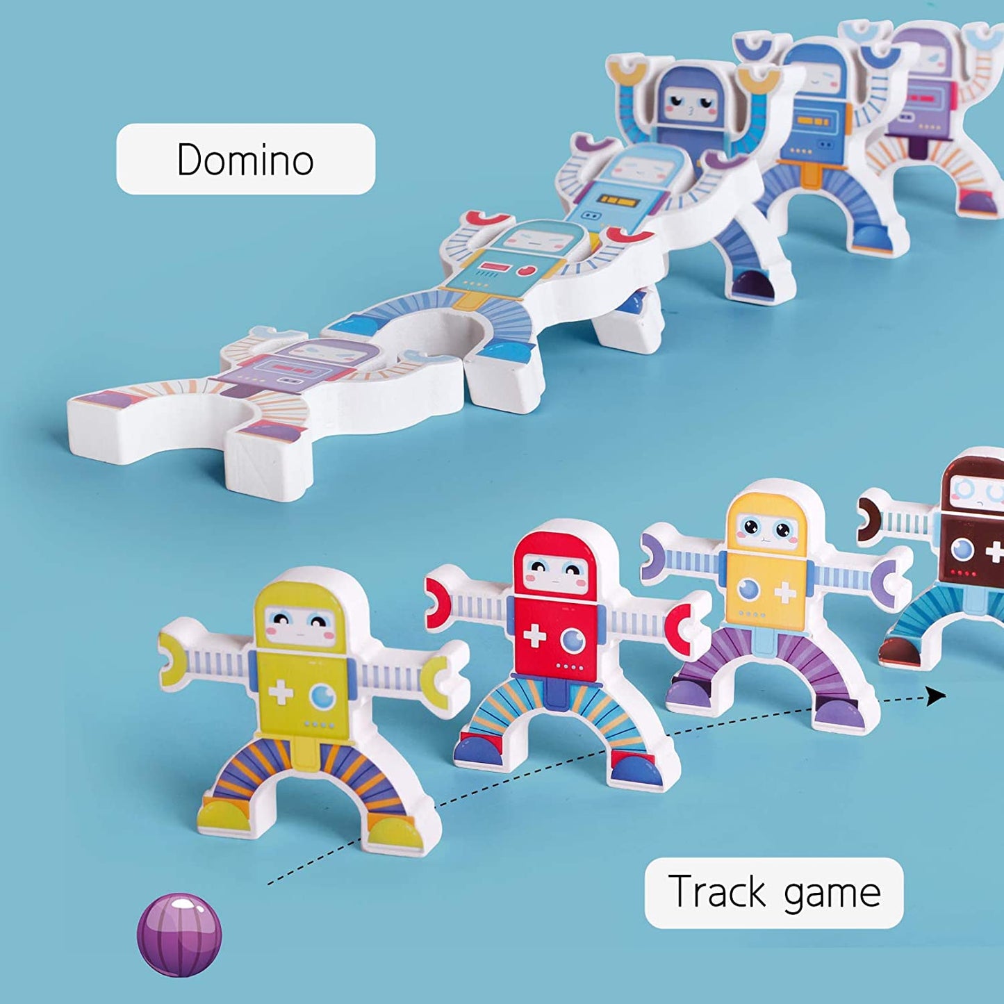 Robot Stacking Games Set of 10