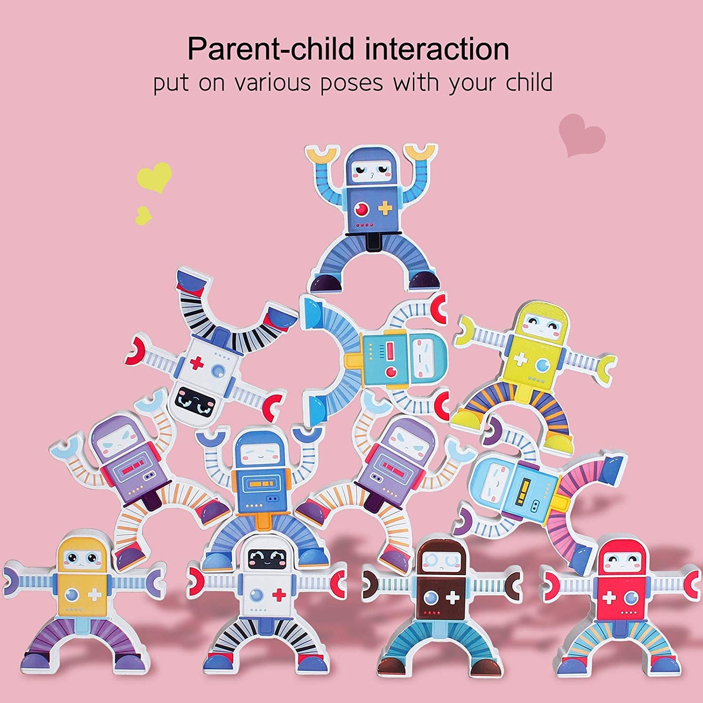 Robot Stacking Games Set of 10