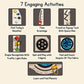 wooden sensory activity board