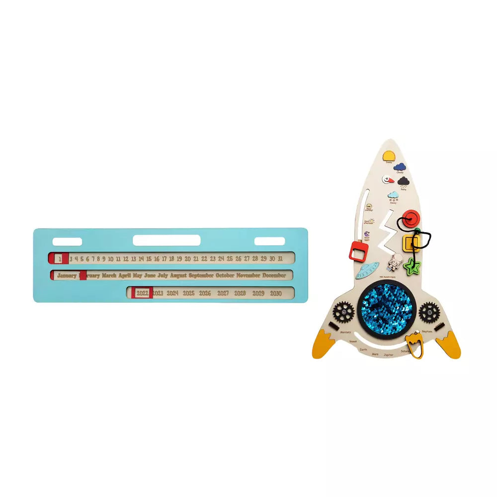 sensory wooden activity board